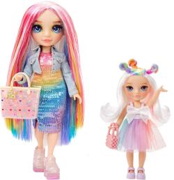 MGA RAINBOW HIGH Malá sestřička fashion panenka s doplňky 6 druhů