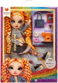 MGA RAINBOW HIGH SparkleShine fashion panenka Clementine (Orange) s doplňky