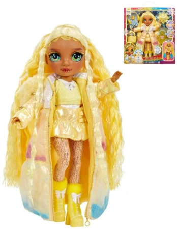 MGA RAINBOW HIGH Zimní fashion panenka Sunny Madison set s doplňky