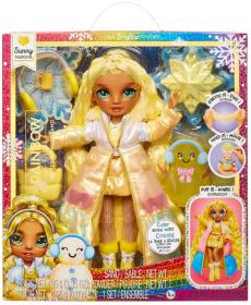 MGA RAINBOW HIGH Zimní fashion panenka Sunny Madison set s doplňky