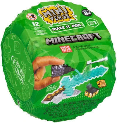 MGA‘s Miniverse Make It Mini Minecraft s prekvapením rôzne druhy v kocke