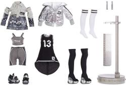 MGA SHADOW HIGH Tajemná fashion panenka Nicole Steel s oblečky a doplňky