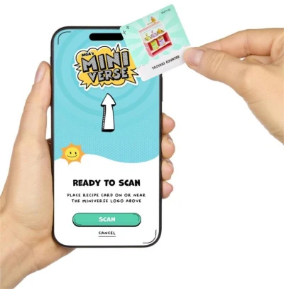 MGAs Mini Verse nábytek s doplňky k sestavení do místností s překvapením