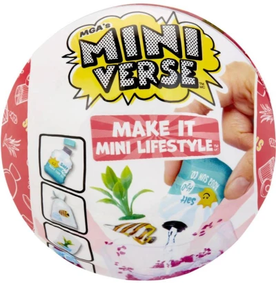 MGAs Mini Verse pokojové dekorace série 1 s překvapením různé druhy v kouli MGAs Mini Verse pokojové dekorace série 1 s překvapením různé druhy v kouli