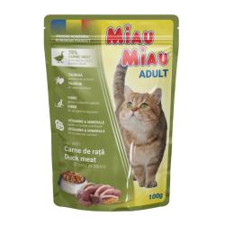 Miau Miau Cat kachní, kapsa 100 g Miau Miau Cat kachní, kapsa 100 g