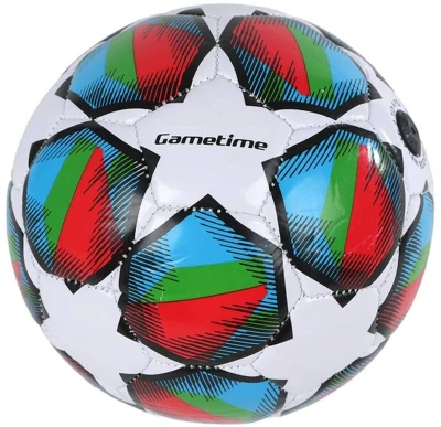 Lopta baby kopacia futbalová Gametime malý kopačák s grafikou 4 druhy
