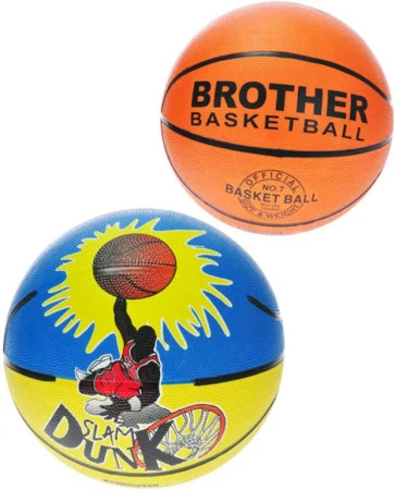 Lopta basketbalová 22cm veľ.7 na košíkovú 2 druhy Lopta basketbalová 22cm veľ.7 na košíkovú 2 druhy