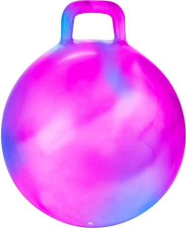 Míč dětský gymnastický skákací 45cm nafukovací hopsadlo s úchytem 4 barvy