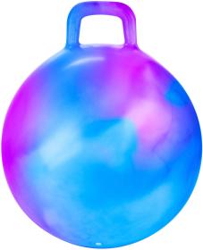 Míč dětský gymnastický skákací 45cm nafukovací hopsadlo s úchytem 4 barvy