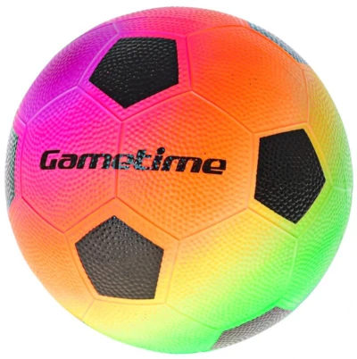 Míč Gametime baby duhový balon junior fotbal / basketbal 2 druhy