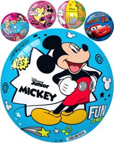 Míč MONDO 11cm malý s obrázkem Disney s potiskem 5 druhů