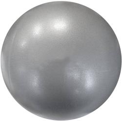 Míč overball 200mm stříbrný fitness gymball rehabilitační do 100kg