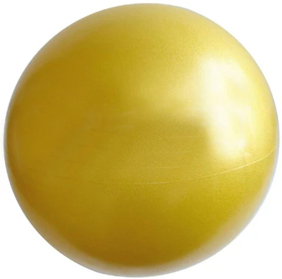 Míč overball 260mm žlutý fitness gymball rehabilitační do 100kg Míč overball 260mm žlutý fitness gymball rehabilitační do 100kg