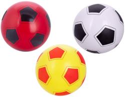 Míč soft 23cm s potiskem fotbal 3 barvy pro miminko