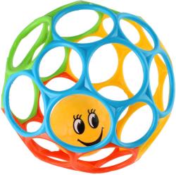 Míček baby s chrastítkem 15cm barevný měkký plast pro miminko Míček baby s chrastítkem 15cm barevný měkký plast pro miminko