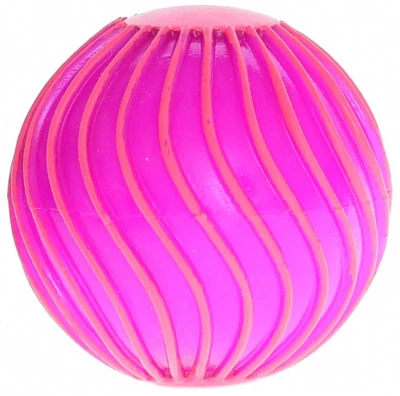 Míček disko koule 6cm skákací balonek na baterie Světlo 4 barvy 3 druhy