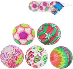 Míček Gametime soft měkký s potiskem 7cm 5 druhů set 3ks v síťce Míček Gametime soft měkký s potiskem 7cm 5 druhů set 3ks v síťce