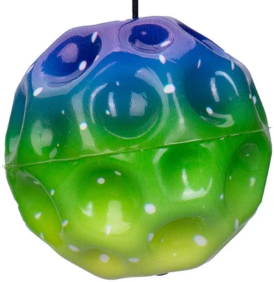 Míček Gametime soft pěnový vracející se na gumičce hoď a chyť 5 barev