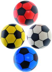 Míček pěnový balonek 11cm s potiskem soft kopačák 4 barvy Míček pěnový balonek 11cm s potiskem soft kopačák 4 barvy