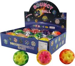 Míček skákací hopík 7cm duhový balónek skákačák různé barvy