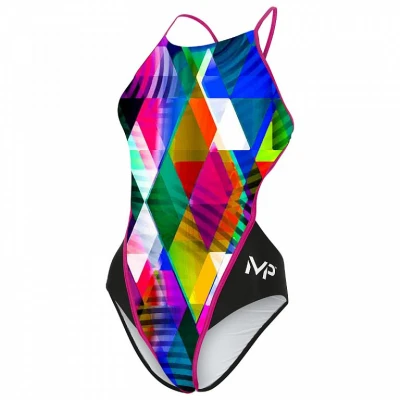 Michael Phelps Dámské plavky ZUGLO OPEN BACK Michael Phelps Dámské plavky ZUGLO OPEN BACK