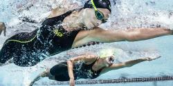 Michael Phelps Dámské závodní plavky MPulse POUZE DE34 černá/žlutá (VÝPRODEJ)