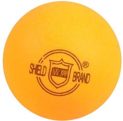Míčky na stolní tenis ping pong Shield 101 oranžové 4cm set 6ks krabička