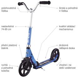 Micro Cruiser Blue koloběžka + sleva 200,- na příslušenství