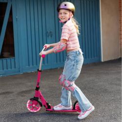 Micro Cruiser LED berry red koloběžka + sleva 300,- na příslušenství