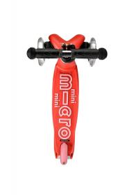 Micro Mini2go Deluxe Plus - červená (red) + reflexní sada