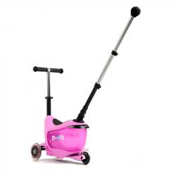 Micro Mini2go Deluxe Plus - růžová (pink) + reflexní sada
