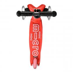 Micro Mini2go Deluxe Plus - červená (red) + reflexní sada