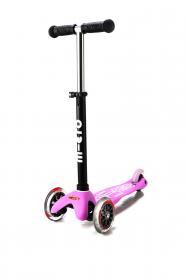 Micro Mini2go Deluxe Plus - růžová (pink) + reflexní sada