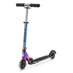 Micro Sprite LED neochrome skladacia kolobežka