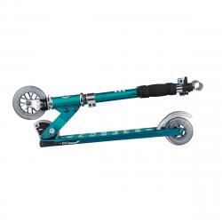 Micro Sprite Petrol Stripe skládací koloběžka + reflexní sada