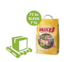 MIKEŠ Standard hrudkující 10 kg (paleta 72 ks) % MIKEŠ Standard hrudkující 10 kg (paleta 72 ks) %