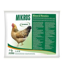 MIKROS minerál nosnice 3 kg