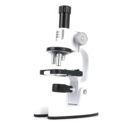 Mikroskop dětský barevný pozorování přes mobilní telefon