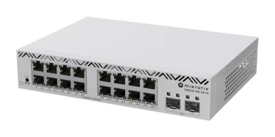 MikroTik 18-portový switch (16x GB Eth, 2x SFP+), CSS318-16G-2S+IN MikroTik 18-portový switch (16x GB Eth, 2x SFP+), CSS318-16G-2S+IN