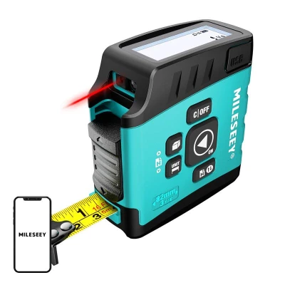 Mileseey Laserový dálkoměr DT20 s měřicím pásmem o délce 40 metrů
