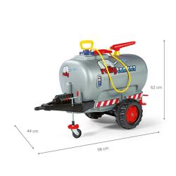 Milly Mally Cisterna s pumpou a stříkačkou Rolly Toys šedá