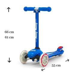 MILLY MALLY Dětská koloběžka Scooter Zapp deep blue