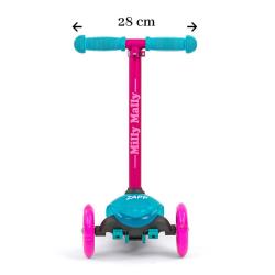 MILLY MALLY Dětská koloběžka Scooter Zapp grey