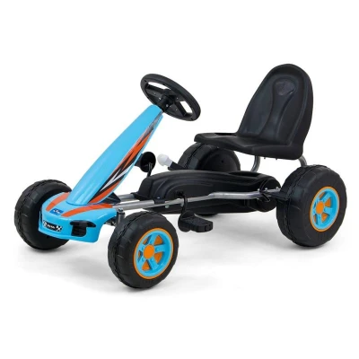 Milly Mally Dětská šlapací motokára Go-kart Viper modrá Milly Mally Dětská šlapací motokára Go-kart Viper modrá