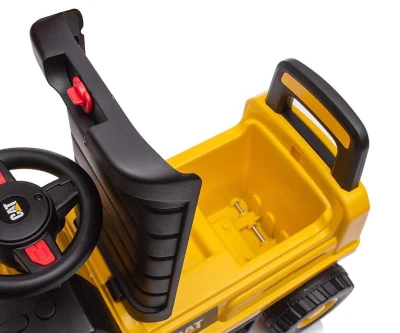 Milly Mally Detská odrážadlo bagr so zvukom CAT Excavator žltý