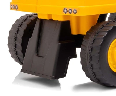 Milly Mally Detská odrážadlo bagr so zvukom CAT Excavator žltý