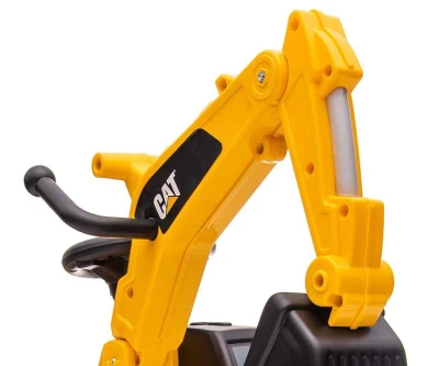 Milly Mally Detská odrážadlo bagr so zvukom CAT Excavator žltý