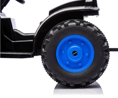 MILLY MALLY Elektrický traktor s vlečkou Farmer modrý