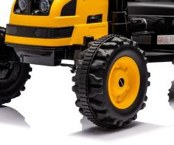 Milly Mally Elektrický traktor s vlečkou Farmer žlutý