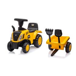 Milly Mally Odrážedlo CAT TRACTOR žluté